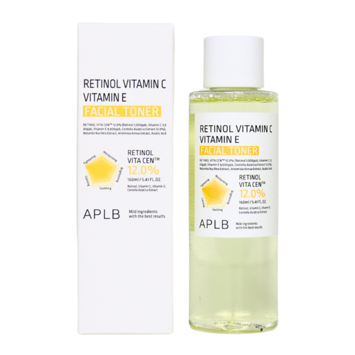 APLB Retinol Vitamin C Vitamin E Facial Toner 160ml