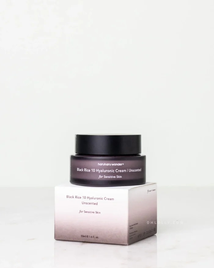 Haruharu Wonder Black Rice 10 Hyaluronic Cream(Unscented) 50ml - Image 2