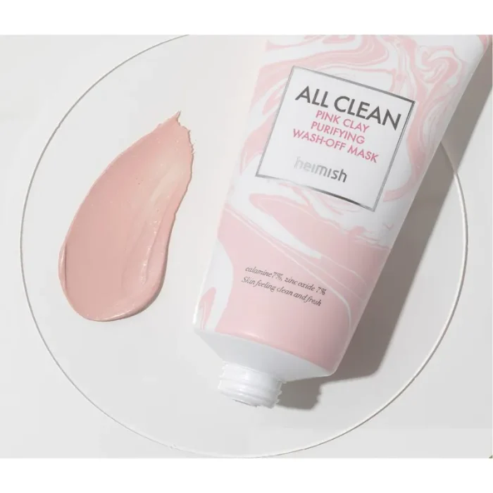 Heimish All Clean Pink Clay Purifying Wash-Off Mask 150g - Image 2