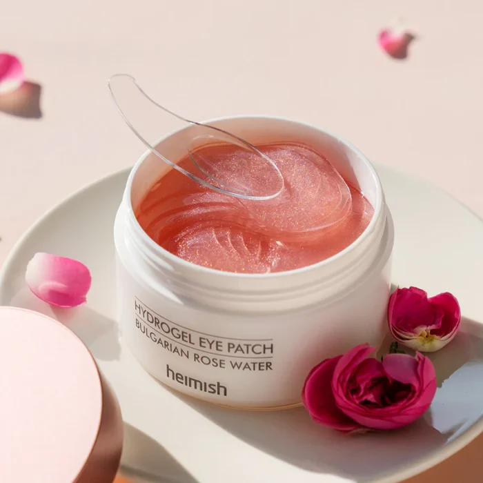 Heimish Bulgarian Rose Water Hydrogel Eye Patch 60pcs - Image 2
