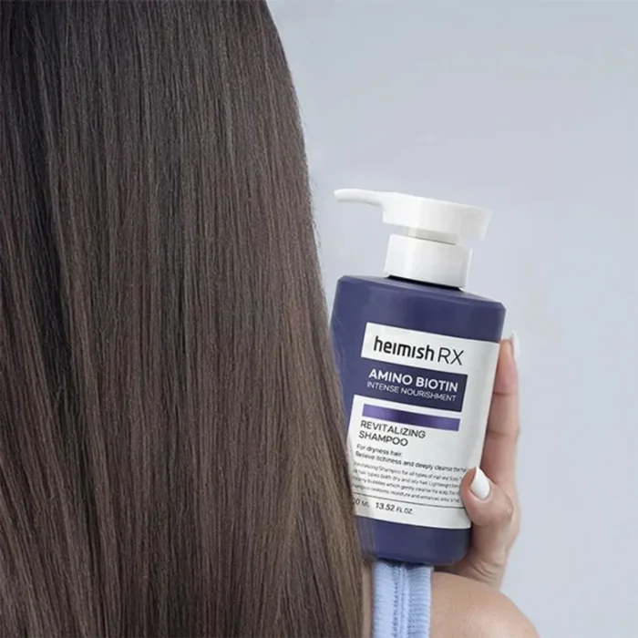 Heimish RX Amino Biotin Revitalizing Shampoo 400ml - Image 2