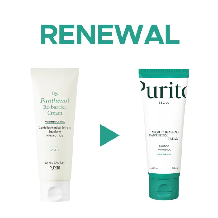 Purito Mighty Bamboo Panthenol Cream 100 ml - Image 2