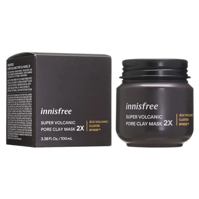 Innisfree Super Volcanic Pore Clay Mask100ml - Image 2