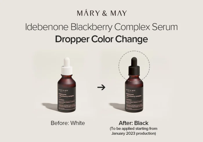 Mary&May Idebenone + Blackberry Complex Serum 30ml - Image 3