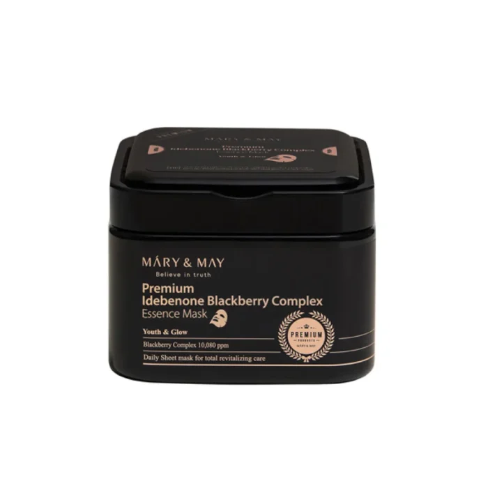 Mary&May Premium Idebenon Blackberry Complex Essence Mask 20EA 250g