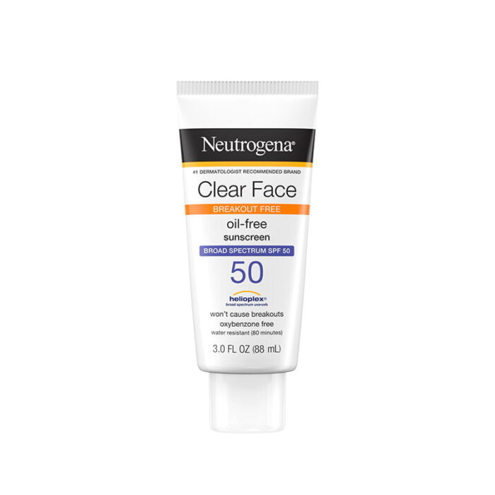 Neutrogena Clear Face Liquid Sunscreen Lotion SPF 50 – 88ml