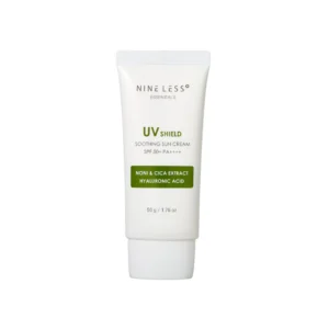 NineLess Essentials UV Shield Soothing Sun Cream SPF 50+ PA++++ 50g