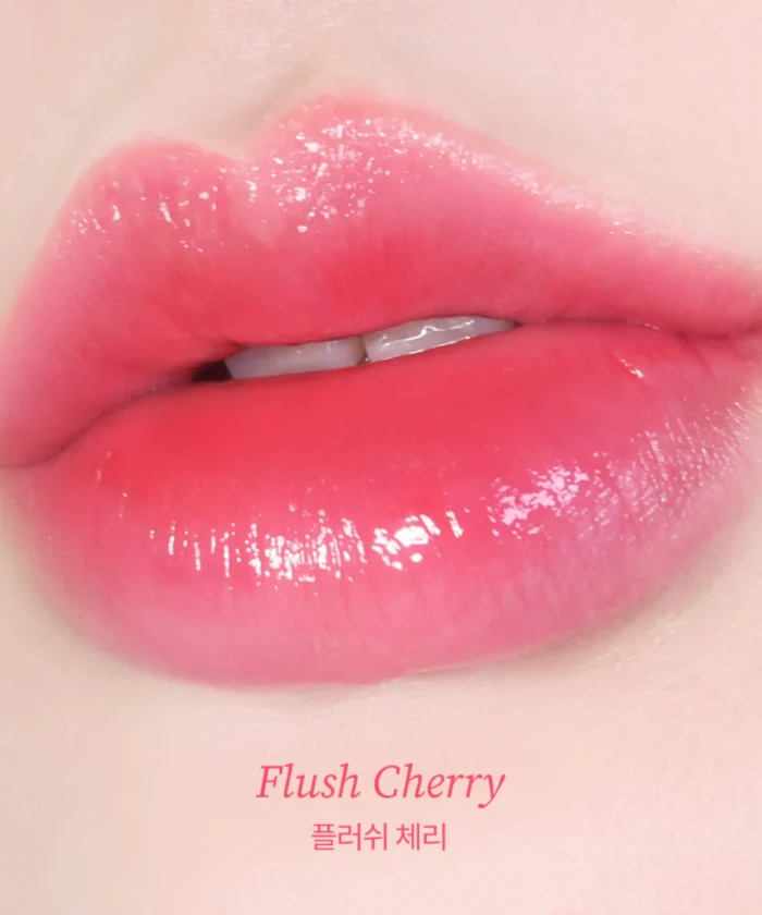Tocobo Glass Tinted lip Balm 011 Flush Cherry 3.5g - Image 2