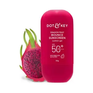 Dot And Key Dragon Fruit Bounce Sunscreen SPF 50+ PA++++ with New-Age UV Filters 50g