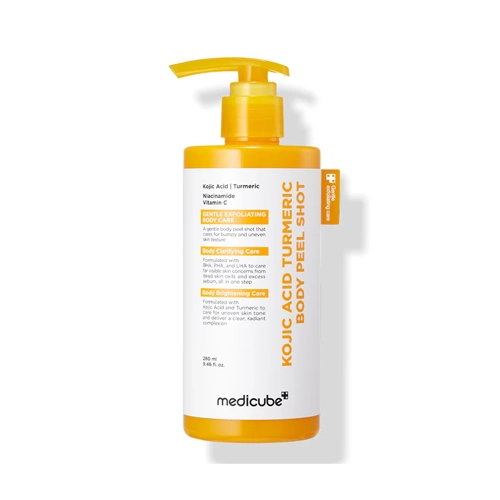 MEDICUBE Kojic Acid Turmeric Body Peel Shot – 280ml