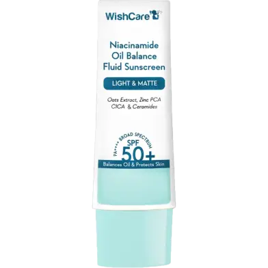 WishCare 5% Niacinamide Oil Balance Fluid Sunscreen SPF 50 PA++++ 50ml