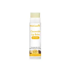 WishCare Ceramide Lip Balm with SPF 50 PA+++ (Natural) (5gm)
